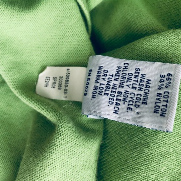 GAP apple green cardigan size M - Picture 9 of 10